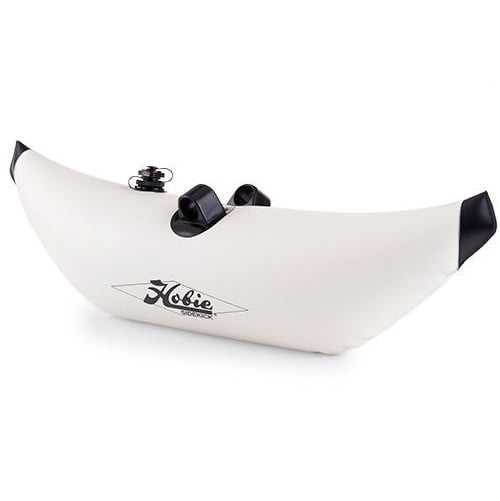 Hobie Side Kick inflatable AMA float. Colour; white with black accents and Hobie logo