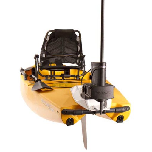 PowerPole Micro Anchor mounted on a Hobie Pro Angler 14 with the specialised mounting bracket