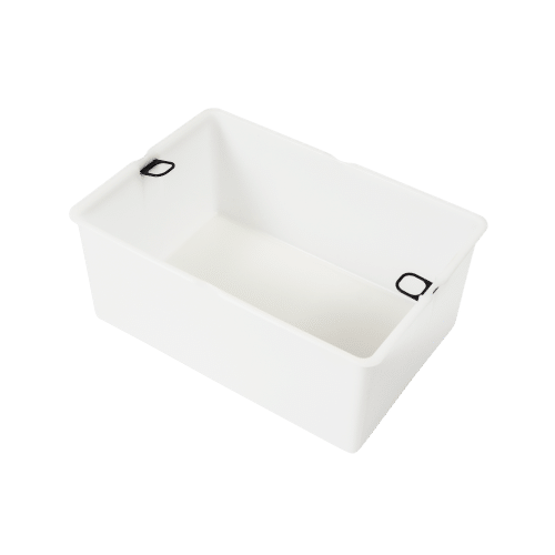 Hobie Rectangular drop-in hatch bucket - White