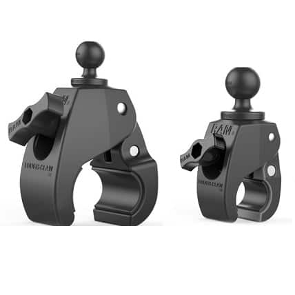 RAM Tough-Claw Rail Mounting Clamps with RAM ball accessory mounts