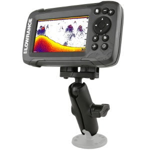 RAM fish finder mount for Lowrance Hook 2 fish finders