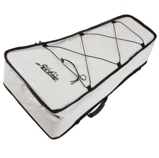Hobie Fish Bag size Large. A soft cooler catch bag designed to suit Hobie kayaks. Colour: white with black trim