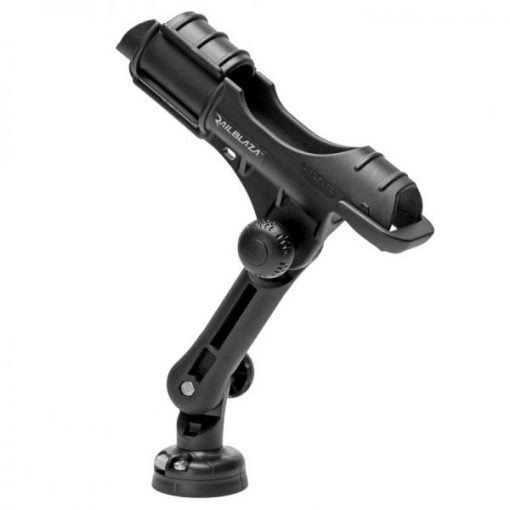 Railblaza Rod Holder Extender combined with Railblaza Rod Holder II and Railblaza StarPort