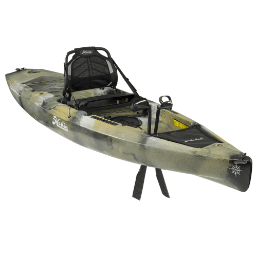 Hobie Compass pedal kayak in camo green