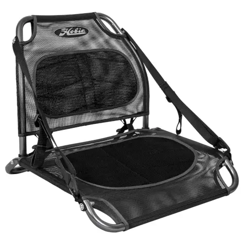 Hobie Passport Seat Assembly. Breathable black mesh on an aluminium frame