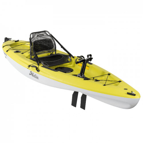 Hobie Passport 10.5 pedal kayak with Seagrass Green deck and white hull