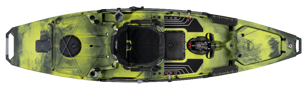 Hobie Pro Angler 12 - 360 in Amazon Green - Top view