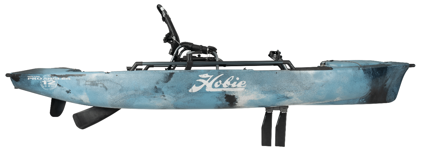 Hobie Pro Angler 12 - 360 in Artic Blue - Side view