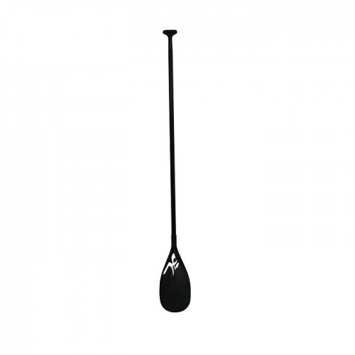 Hobie Heritage stand-up paddle board (SUP) telescopic paddle. Features a paddle blade at one end with Hobie's "H" logo and a T handle on the other. Colour; Black