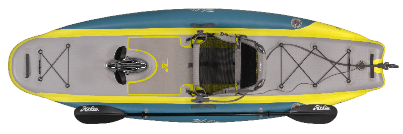 Hobie iTrek 11 inflatable kayak top view
