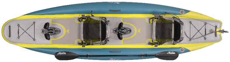 Hobie iTrek 14 Duo 2 person inflatable pedal kayak