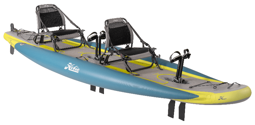 Hobie iTrek 14 Duo inflatable tandem pedal kayak