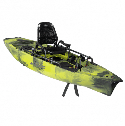 Hobie Mirage Pro Angler 12 – 360 Fishing Kayak. Colour: Amazon Green with black accents