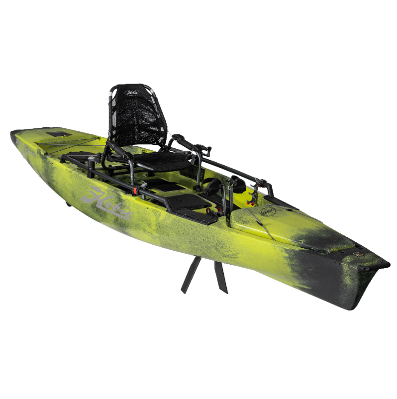 Hobie Mirage Pro Angler 14 - 360 fishing kayak. Colour: Amazon green with black features