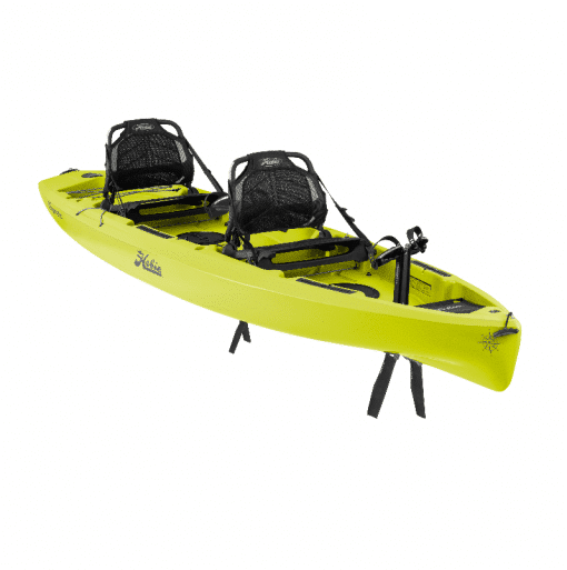 Hobie Compass Duo tandem pedal kayak. Colour: Seagrass Green
