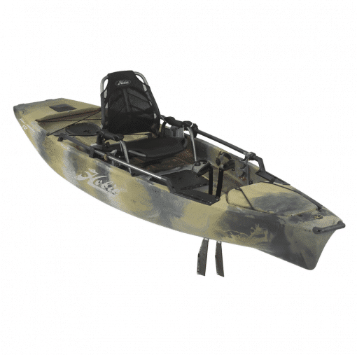 Hobie Mirage Pro Angler 12 Fishing Kayak. Colour: Green and grey camo