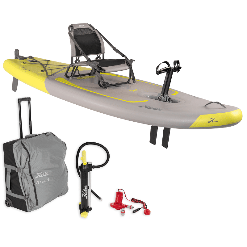 Hobie iTrek 9 inflatable kayak kit components