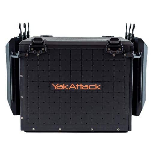 YakAttack BlackPak Pro Kayak Fishing Crate - 16" x 16" front view