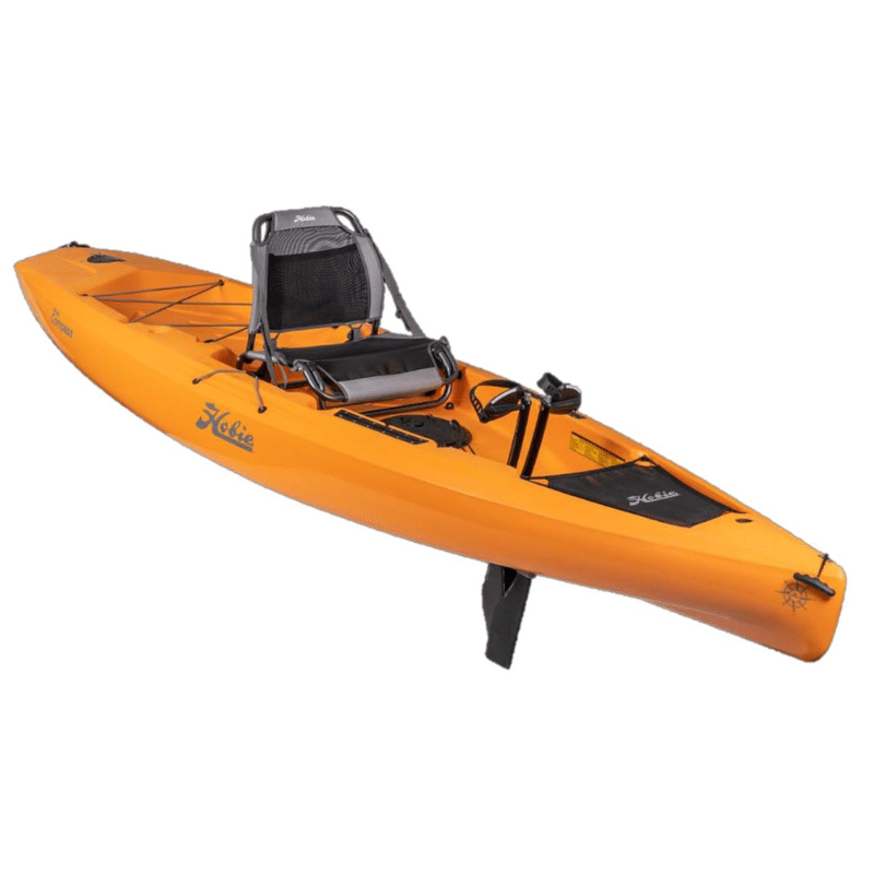 Hobie Compass fishing kayak. Colour: Papaya Orange